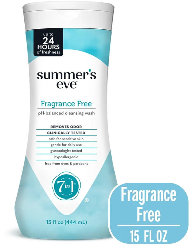 Main image of Summer's Eve Fragrance Free All-Over Daily Feminine Wash, 15 Oz