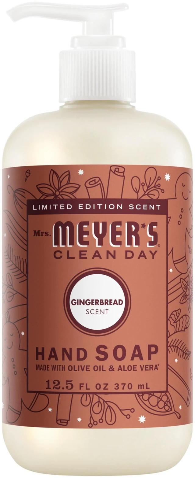 Main image of Mrs. Meyer's Clean Day Gingerbread Scent Hand Soap, 12.5 Fl Oz