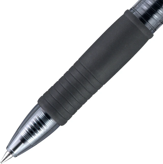 Alt view image 2 of 5 - Pilot G2 Retractable Gel Ink Pens, Bold Point, Black, 2Count