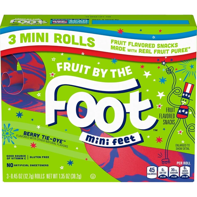 Alt view image 3 of 4 - Fruit by the Foot Berry Tie Dye Mini Snacks 3ct