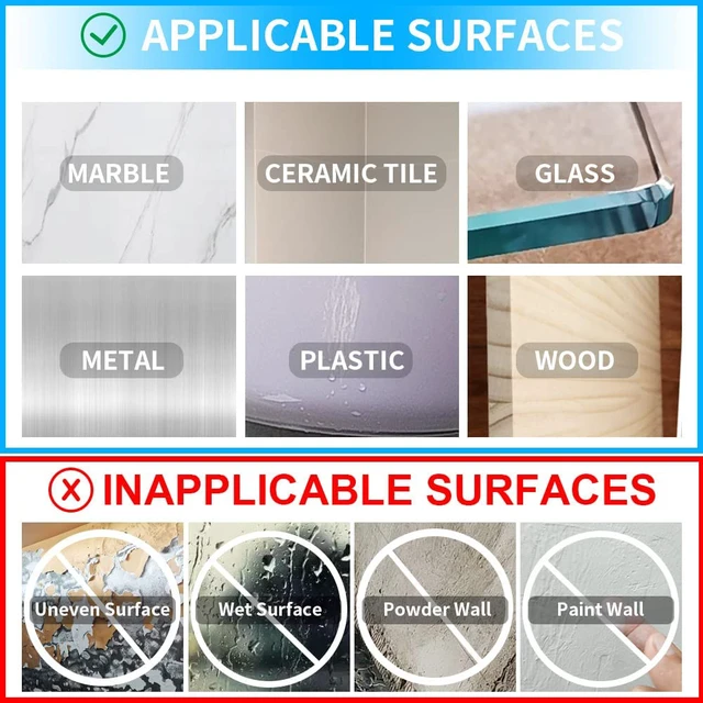 Alt view image 2 of 6 - 50PCS Double Sided Adhesive Pads, 1-3/8in Pre-Cut Square Tape, 0.52mm Thick, for Wall Mounting