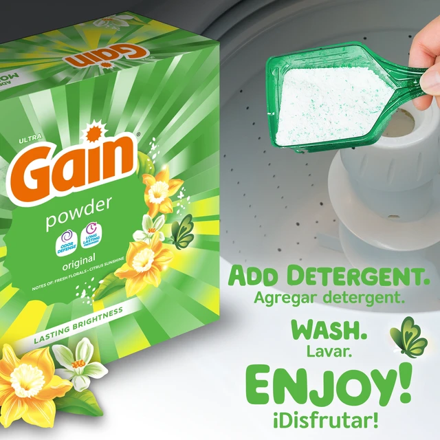 Alt view image 4 of 6 - Gain Powder Laundry Detergent, Original Scent, 40 oz, 44 Loads