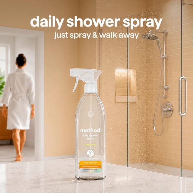 Alt view image 7 of 7 - Method Daily Shower Cleaner Spray Ylang Ylang 28fl oz