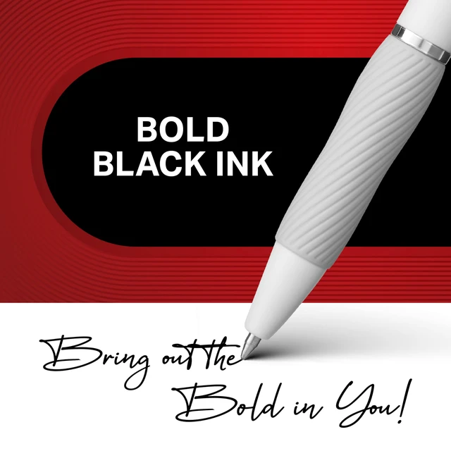 Alt view image 5 of 6 - Sharpie S-Gel Gel Pens, Black Ink, Medium Point (0.7mm), 4 Count - Back to School, Teacher Supplies, Journaling