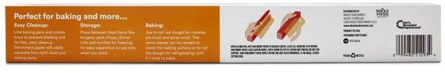 Alt view image 3 of 5 - 365 by Whole Foods Market Unbleached Parchment Paper 72 Sq Ft
