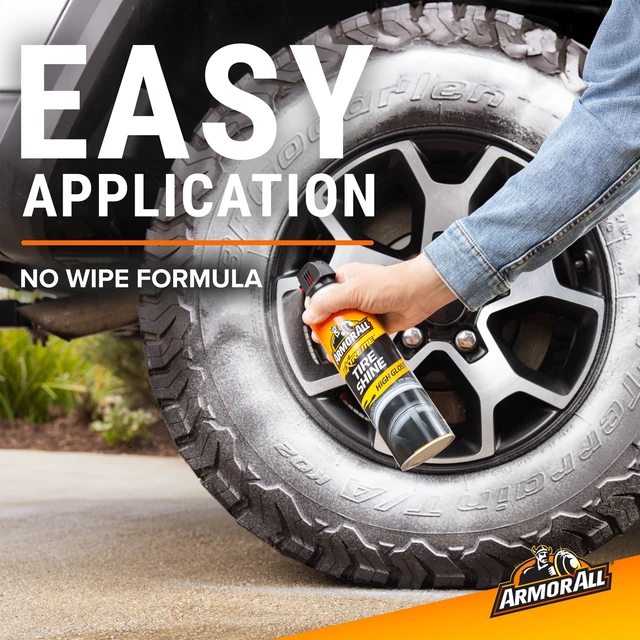 Alt view image 6 of 6 - Armor All Extreme Tire Shine Spray 15 fl oz