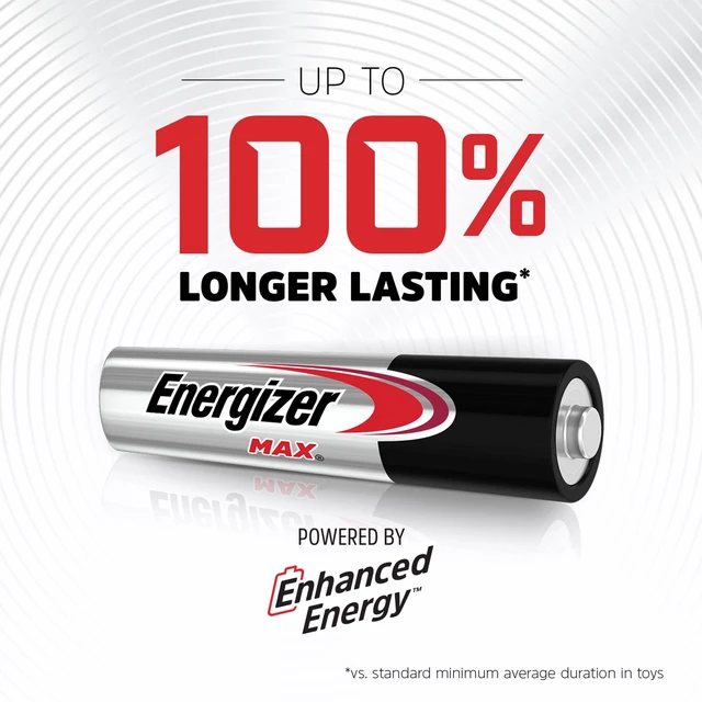 Alt view image 3 of 6 - Energizer MAX AAA Alkaline Batteries (4 Pack)