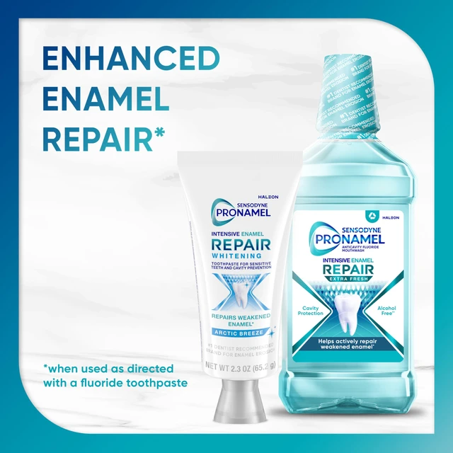 Alt view image 3 of 7 - Sensodyne Pronamel Intensive Enamel Repair Whitening Toothpaste, 2.3 Ounces