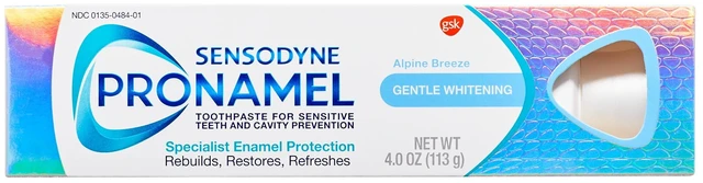 Main image of Sensodyne Pronamel Gentle Whitening Toothpaste for Sensitive Teeth, Alpine Breeze, 4 oz