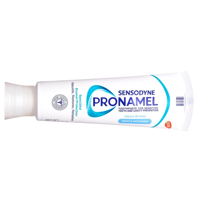 Alt view image 4 of 5 - Sensodyne Pronamel Gentle Whitening Toothpaste for Sensitive Teeth, Alpine Breeze, 4 oz