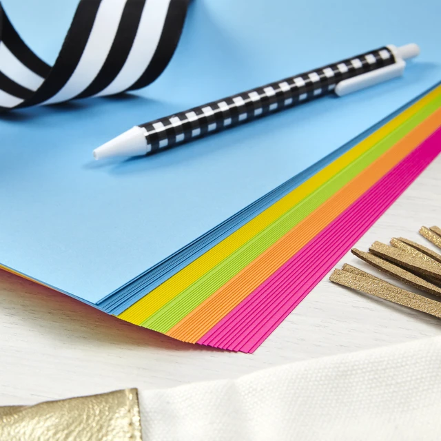 Alt view image 5 of 5 - Astrobrights 98768 Color Paper, 8.5 x 11", 24 lb/89 Gsm, 5 Colors, 100 Sheets, Bright Assortment