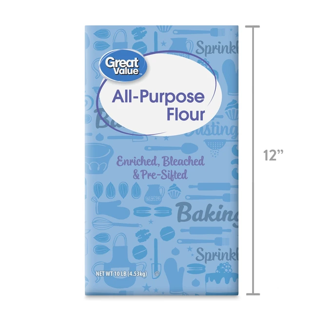 Alt view image 4 of 7 - Great Value All-Purpose Flour 10lb Bag
