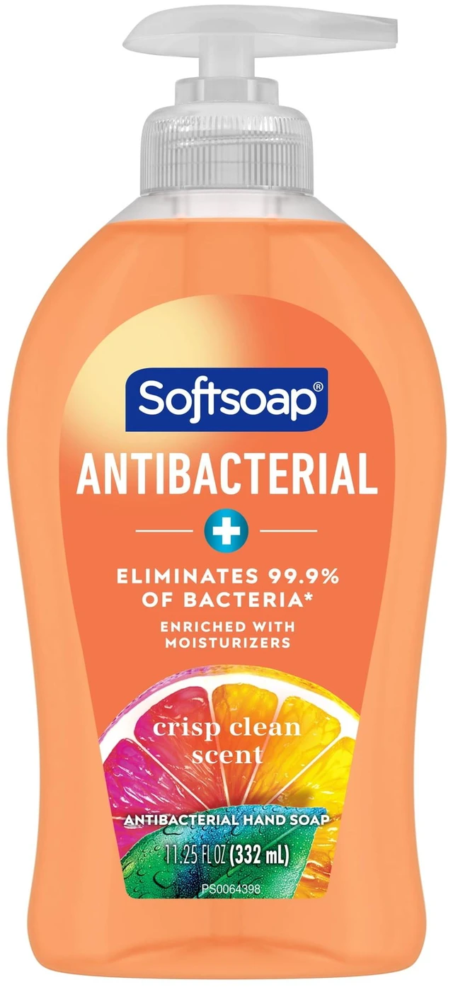 Main image of Softsoap Antibacterial Liquid Hand Soap, Crisp Clean, 11.25Fl Oz