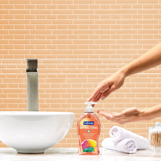 Alt view image 6 of 6 - Softsoap Antibacterial Liquid Hand Soap, Crisp Clean, 11.25Fl Oz