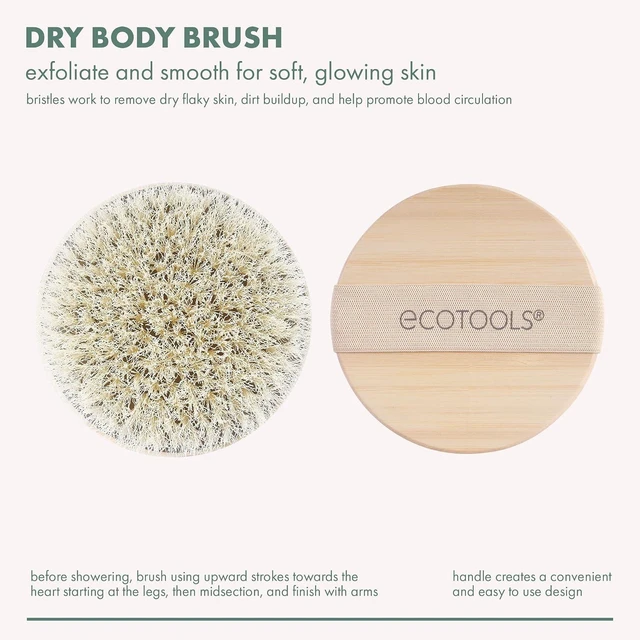 Alt view image 2 of 6 - EcoTools Dry Body Brush for Dry Brushing, Smooth Skin, 1 Count