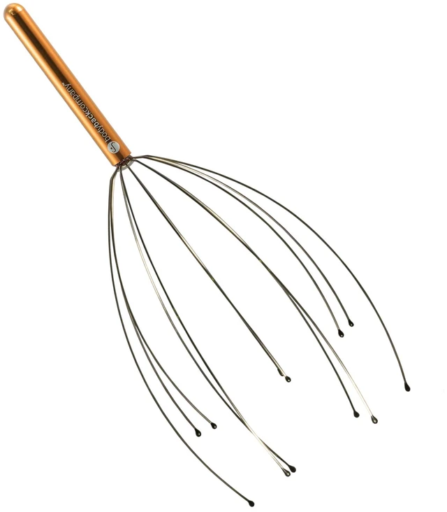 Main image of Gold Body Back Scalp Massager and Head Scratcher for Stress Relief and Relaxation