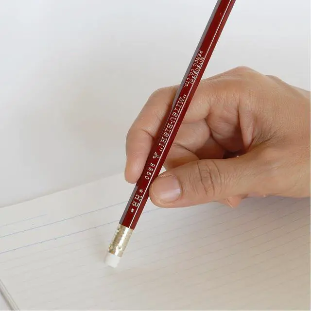 Alt view image 4 of 4 - B. Toys Mitsubishi Pencil with Pencil Eraser 9850 Hardness HB K9850HB