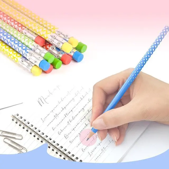 Alt view image 4 of 7 - Pre-Sharpened #2 Pencils, Wood, Back to School Supplies, 12 Count