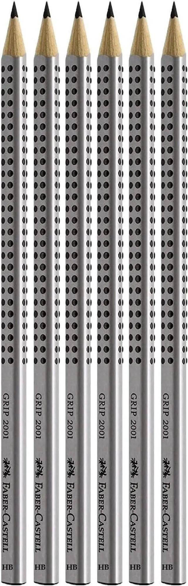 Main image of Faber-Castell Grip 2001 Pencils HB Pack of 6