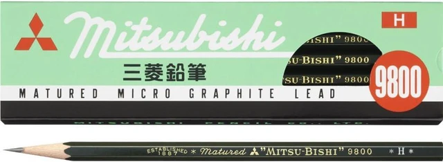 Main image of Mitsubishi Pencils 9800 H 1 Dozen K9800H