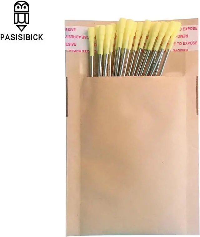 Alt view image 2 of 7 - PASISIBICK 3.2 in Black Ink Ballpoint Pen Refills for Metal Diamond Pen(Pack of 20)