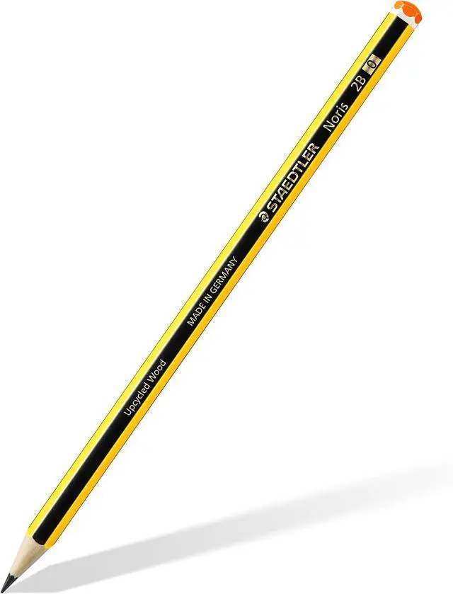 Alt view image 2 of 6 - STAEDTLER 120-0 Noris Graphite Pencils - 2B (Box of 12), Black