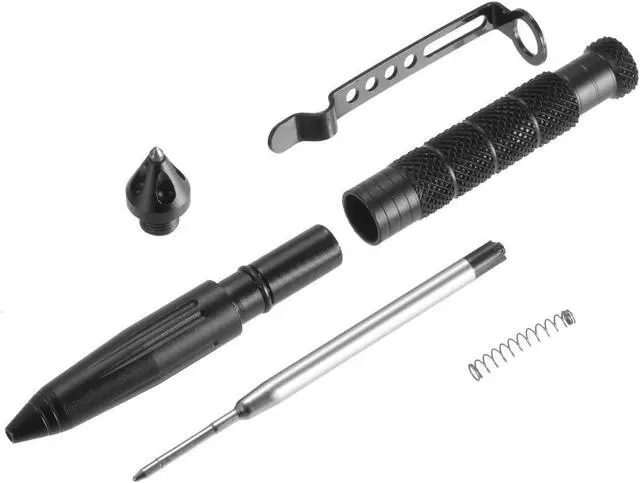 Alt view image 4 of 6 - Pen Refills, 3.9in Black Ink Pen Refills 1.0mm Replacement Ink for Ballpoint Pen Parker Pen Tactical Pen (10 Pack)