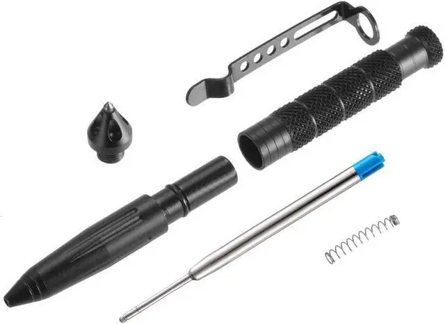 Alt view image 4 of 6 - Pen Refills, 3.9in Blue Ink Pen Refills 1.0mm Replacement Ink for Ballpoint Pen Parker Pen Tactical Pen (10 Pack)