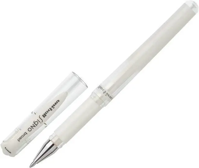 Main image of Uni-Ball Impact Bold Point Gel Pen Open Stock, White