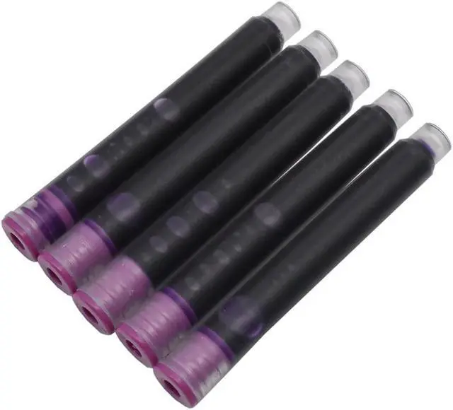 Alt view image 5 of 7 - Jinhao Fountain Pen Refill Ink Cartridges, Violet Color, Set of 30 PCS, International Standard Size Disposable and Generic Ink Refill Cartridges