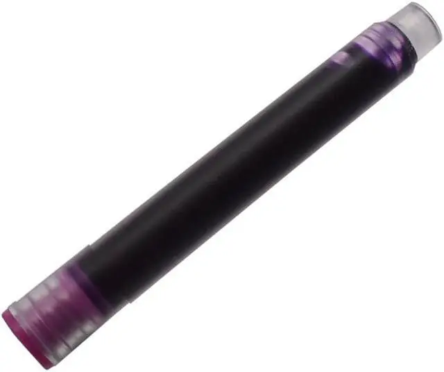 Alt view image 7 of 7 - Jinhao Fountain Pen Refill Ink Cartridges, Violet Color, Set of 30 PCS, International Standard Size Disposable and Generic Ink Refill Cartridges