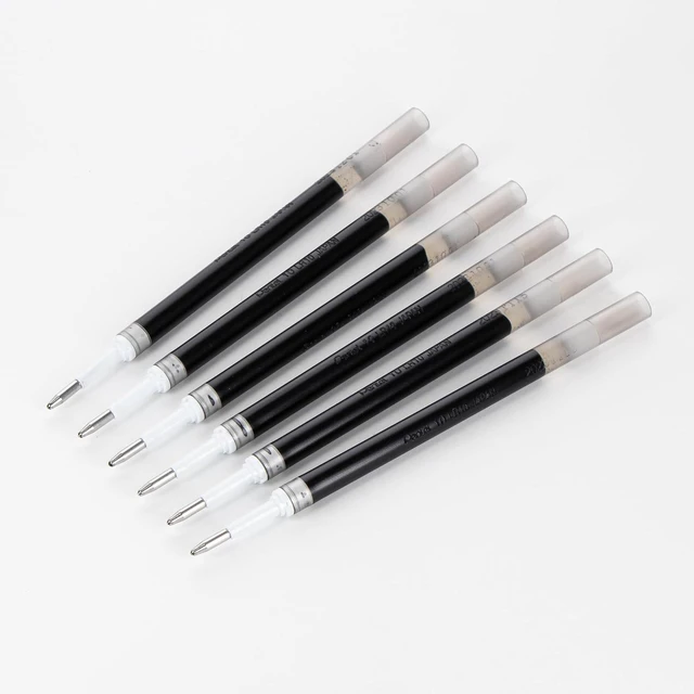 Main image of Pentel Refill Ink - for EnerGel Gel Pen, 1.0mm Metal Tip, Bold, Black Ink, Pack of 6 Refills (LR10-6A)