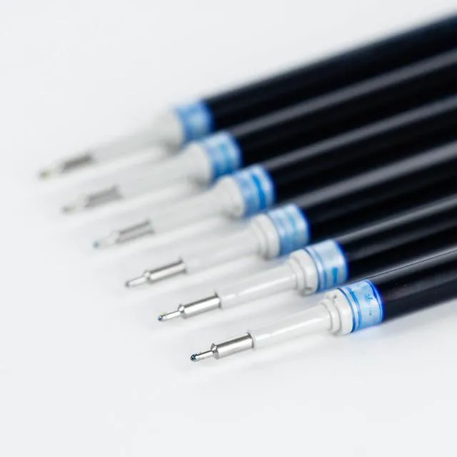 Alt view image 5 of 5 - Pentel Refill Ink - for EnerGel Gel Pen, 0.7mm Needle Tip, Fine, Blue Ink, Pack of 6 Refills (LRN7-6C)