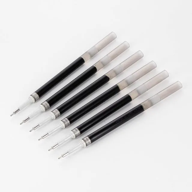 Main image of Pentel Refill Ink - for EnerGel Gel Pen, 0.7mm Needle Tip, Fine, Black Ink, Pack of 6 Refills (LRN7-6A)