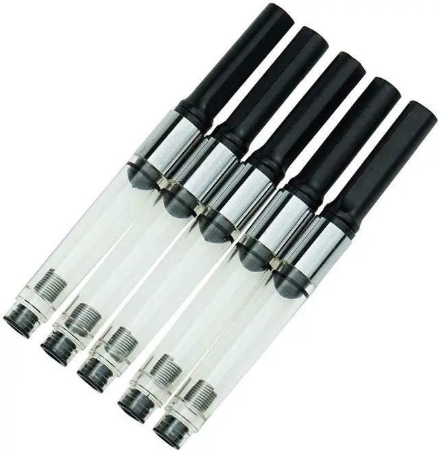 Main image of Hongdian Fountain Pen Ink Converter, Pack of 5, Bore Diameter 3.4mm