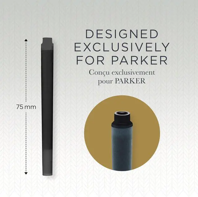 Alt view image 2 of 7 - Parker 1950382 Quink Fountain Pen Refill Box of 5