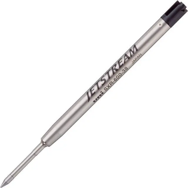 Main image of Mitsubishi Pencil SXR60038.24 Ballpoint Pen Refill, Jet Stream Prime 0.38, Solid Color, Black