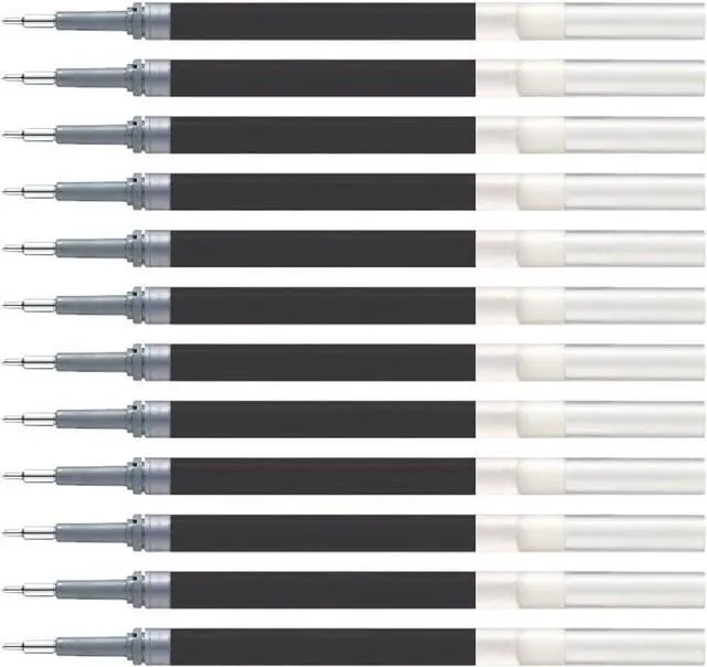 Alt view image 2 of 7 - Pentel Refill Ink for EnerGel Liquid Gel Pen, (0.5mm), Fine Line, Needle Tip, Black Ink, Box of 12 (LRN5-A)