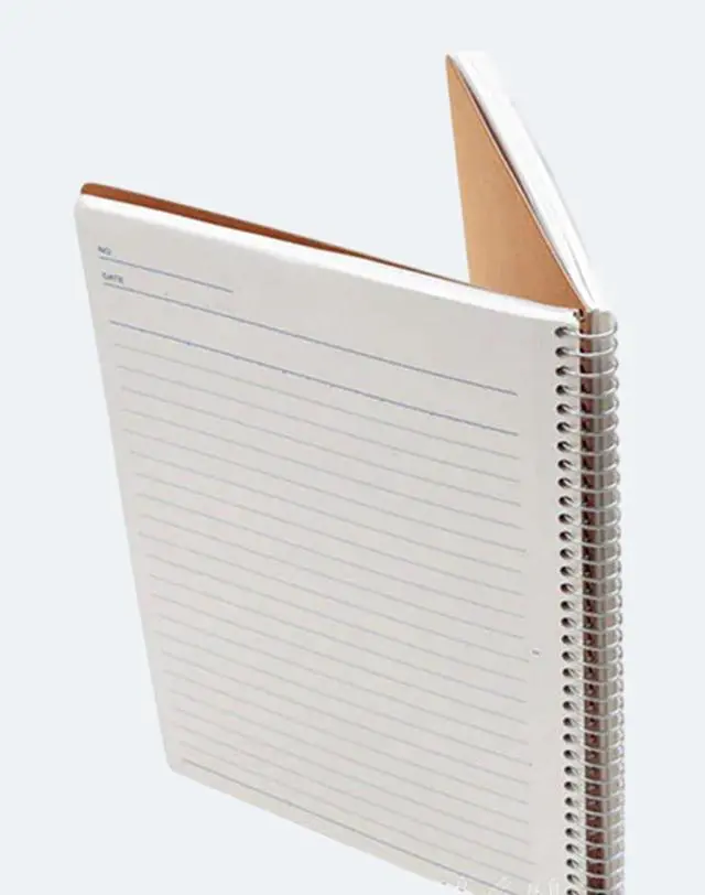 Alt view image 4 of 7 - Maruman Spiral Note Basic Notebook, 160 Pages, A4, 5mm Graph Paper