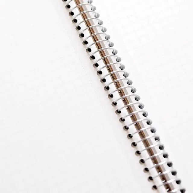 Alt view image 6 of 7 - Maruman Spiral Note Basic Notebook, 160 Pages, A4, 5mm Graph Paper