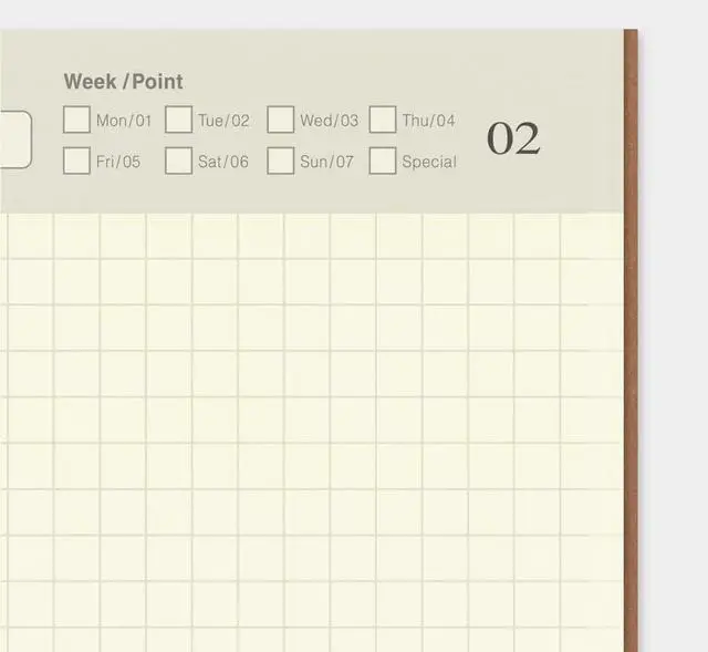 Alt view image 2 of 5 - Traveler's Notebook Refill Diary, Regular Size, 14255006