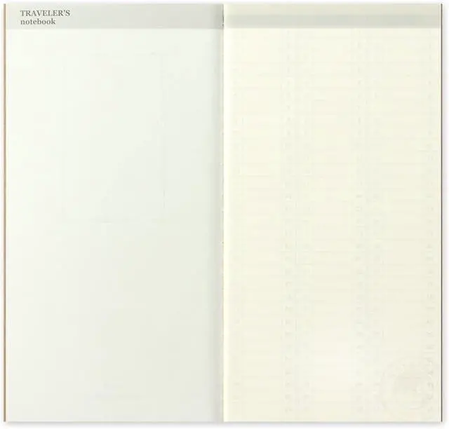 Alt view image 4 of 7 - Traveler's Notebook, Refill, Vertical Weekly Free, Regular Size, 14379006