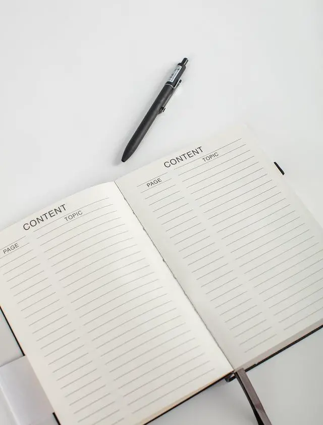 Alt view image 7 of 7 - Thick Bullet Notebook with 366 Numbered Pages, A5 Dotted Journal for Writing with 100GSM Dot Grid Paper, Hardcover Leather Notebooks for Women Men School Note Taking Work Diary, 5.7"x8.3",Yellow
