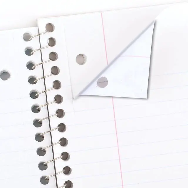 Alt view image 2 of 6 - Mead Spiral Notebook, 6 Pack, 1 Subject, Wide Ruled Paper, 7-1/2" x 10-1/2", 70 Sheets per Notebook, Assorted Pastel Colors (930050-ECM)