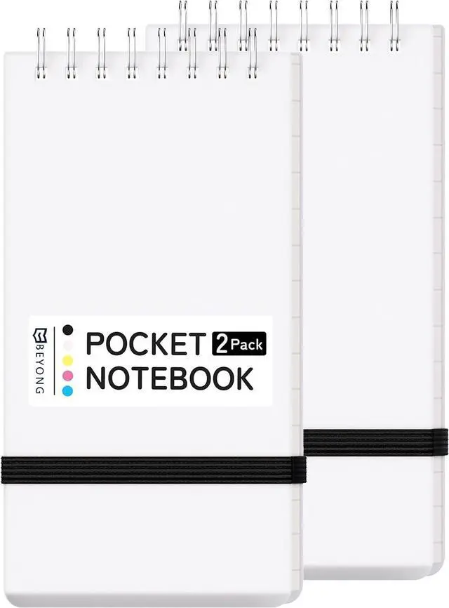 Main image of BEYONG Pocket Notebook, Small Mini Spiral Notepad 3x5
