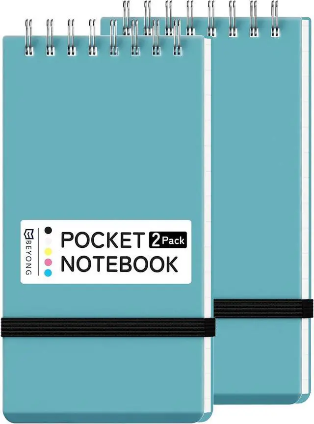 Main image of BEYONG Pocket Notebook, Small Mini Spiral Notepad 3x5