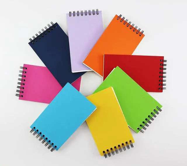Alt view image 4 of 6 - Small Spiral Notebook Set of 16,Mini 3x5 Pocket Notebook With Lined Pages, 60 Sheets Per Notepad, Memo Pads for Work, Home, Office, School, Gifts