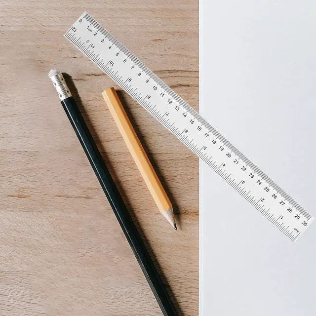 Alt view image 5 of 7 - YouOKLight Plastic Ruler 30cm, Clear Ruler,Transparent Ruler 12 inch,Metric Ruler,Ruler 30cm for School,Transparent Straight rulers for Kids,and Office use,Drafting Tools,Measuring Tools,Pack of 2.