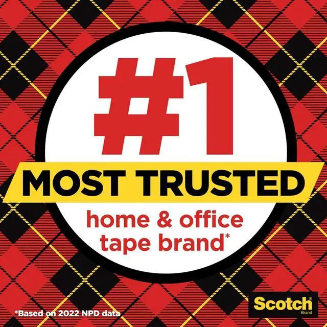 Alt view image 3 of 7 - Scotch Transparent Tape, 3/4 in x 2592 in, 1 Roll