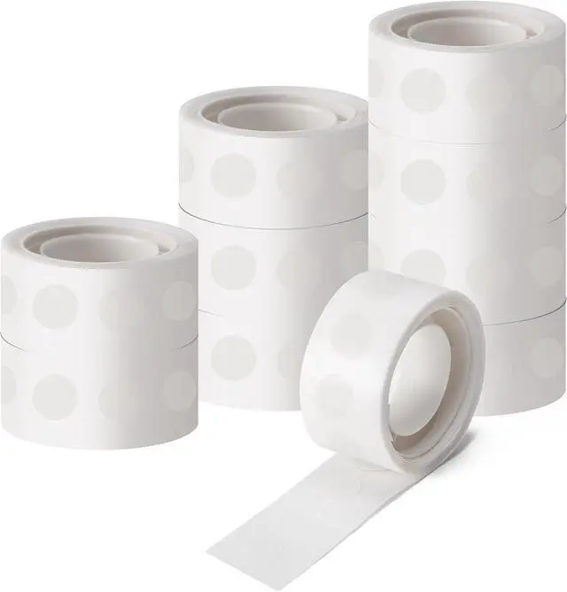 Main image of Hoewina 1000pcs Clear Glue Dots,Removable Double Sided Balloon Dots